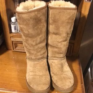 Chestnut tall boot size:8 womens